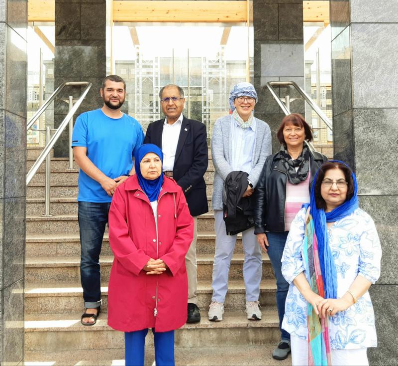 Group photograph taken at Islamic Cultural Centre of Ireland
