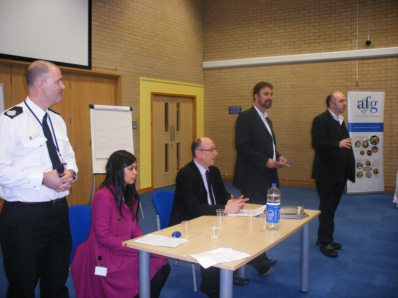 Photo of the presenters at the Business Networking Event