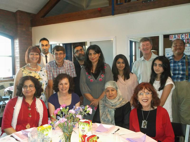 Group photo at interfaith iftar