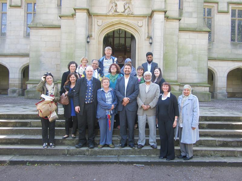 Group photo at British Muslim Heritage Centre